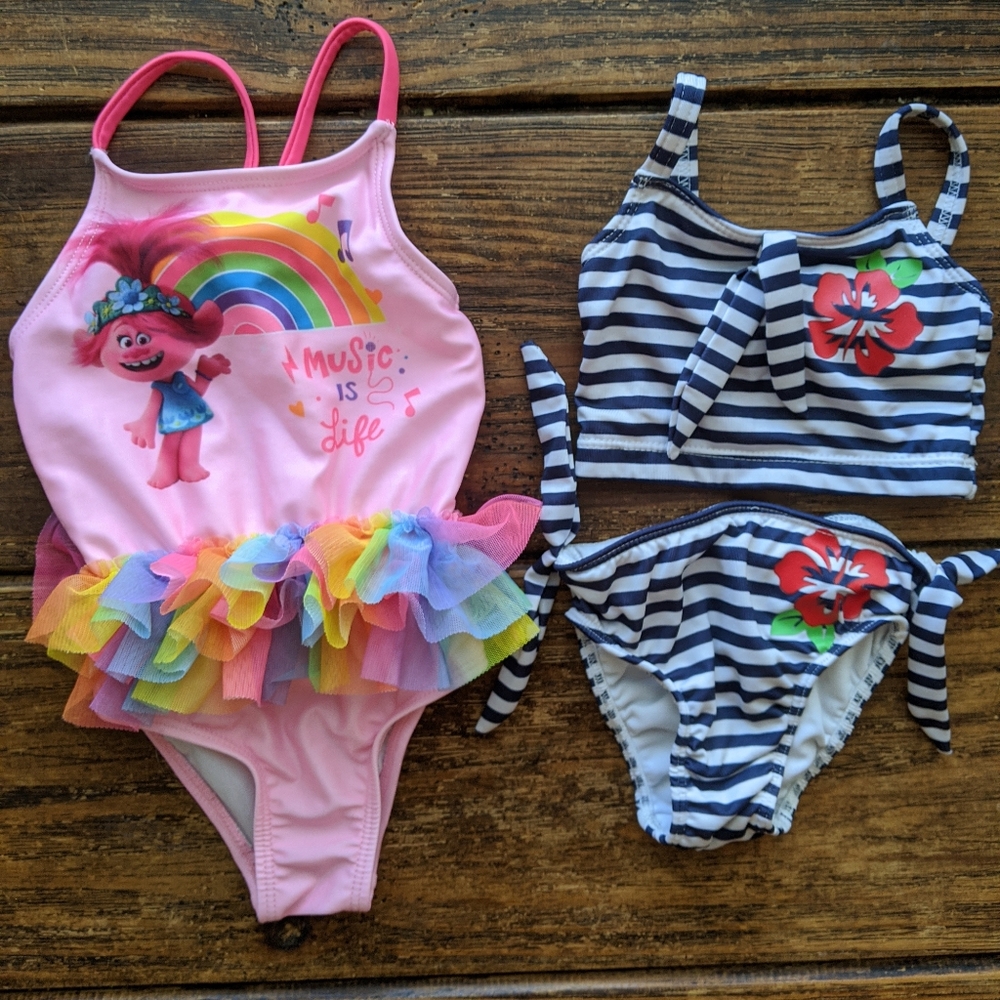 Baby girl bathing suits